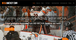 Desktop Screenshot of bgsuhockey.com